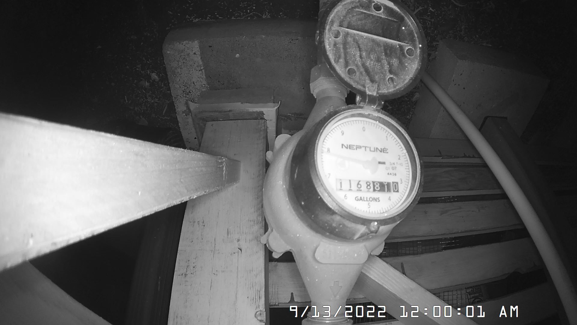 Meter image for September 2022, reading period 1
