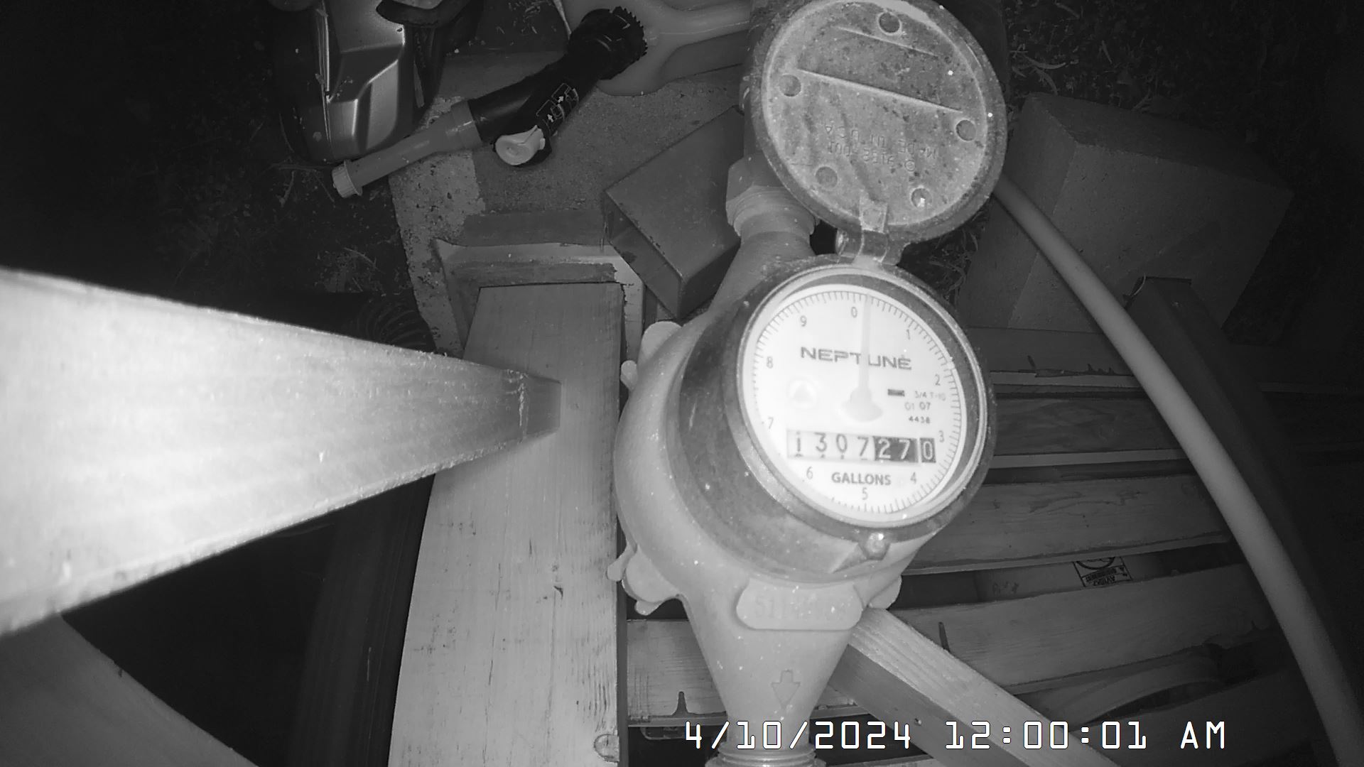 Meter image for April 2024, reading period 1