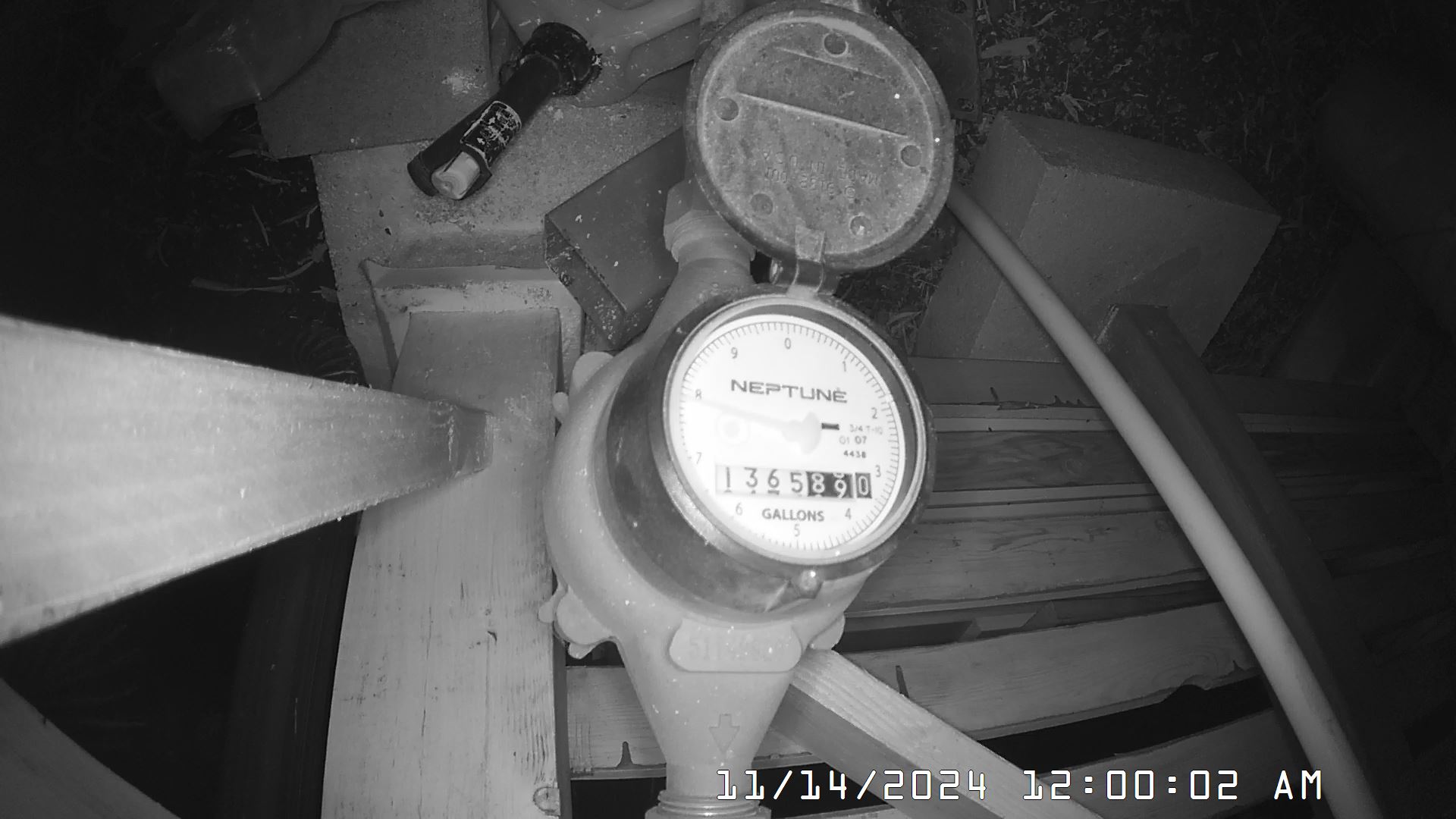 Meter image for November 2024, reading period 1