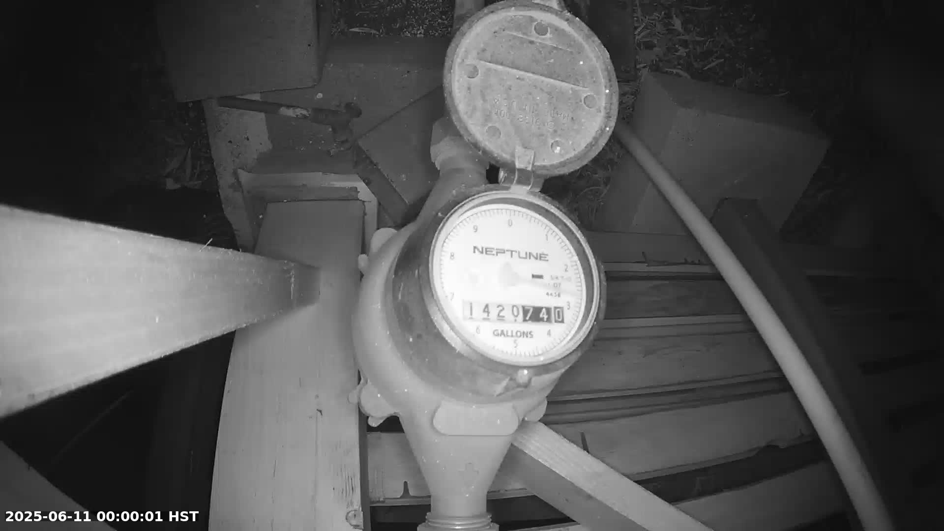 Meter image for June 2025, reading period 1