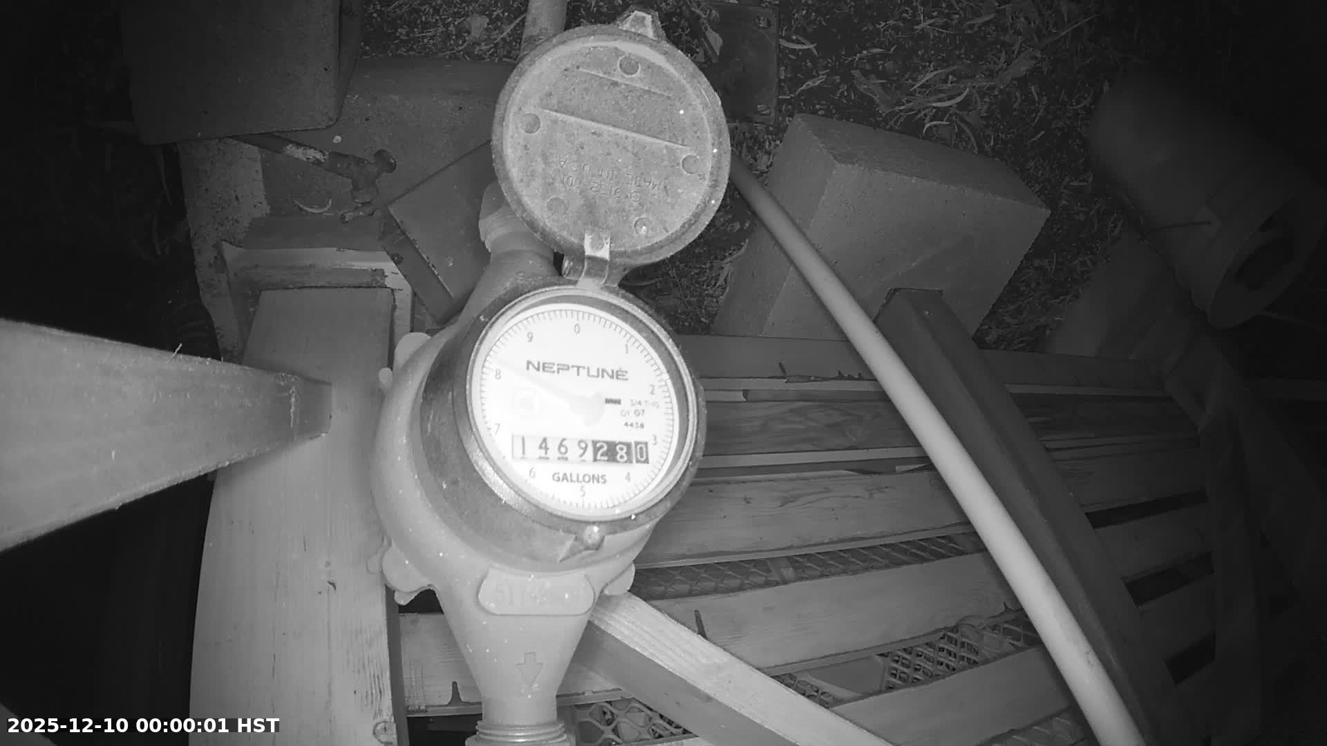 Meter image for December 2025, reading period 1